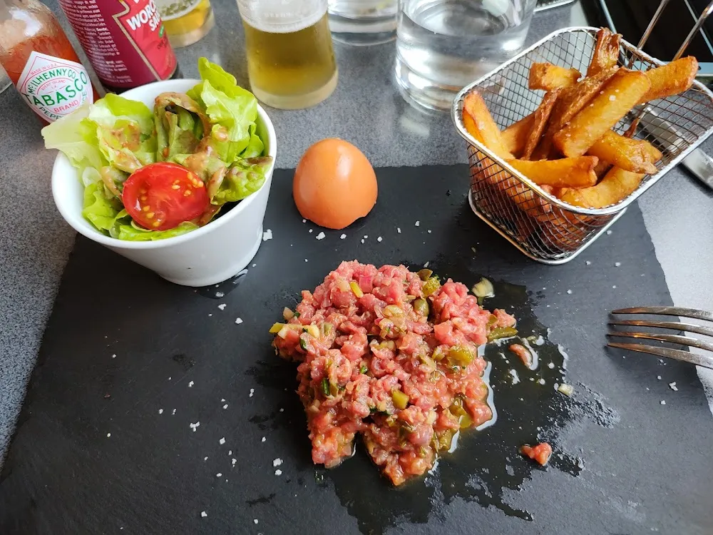 Steak Tartare Au Couteau
